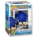 Фигурка Funko POP! Games Sonic The Hedgehog Sonic with Caliburn NYCC25 (Exc) (1106) 88130