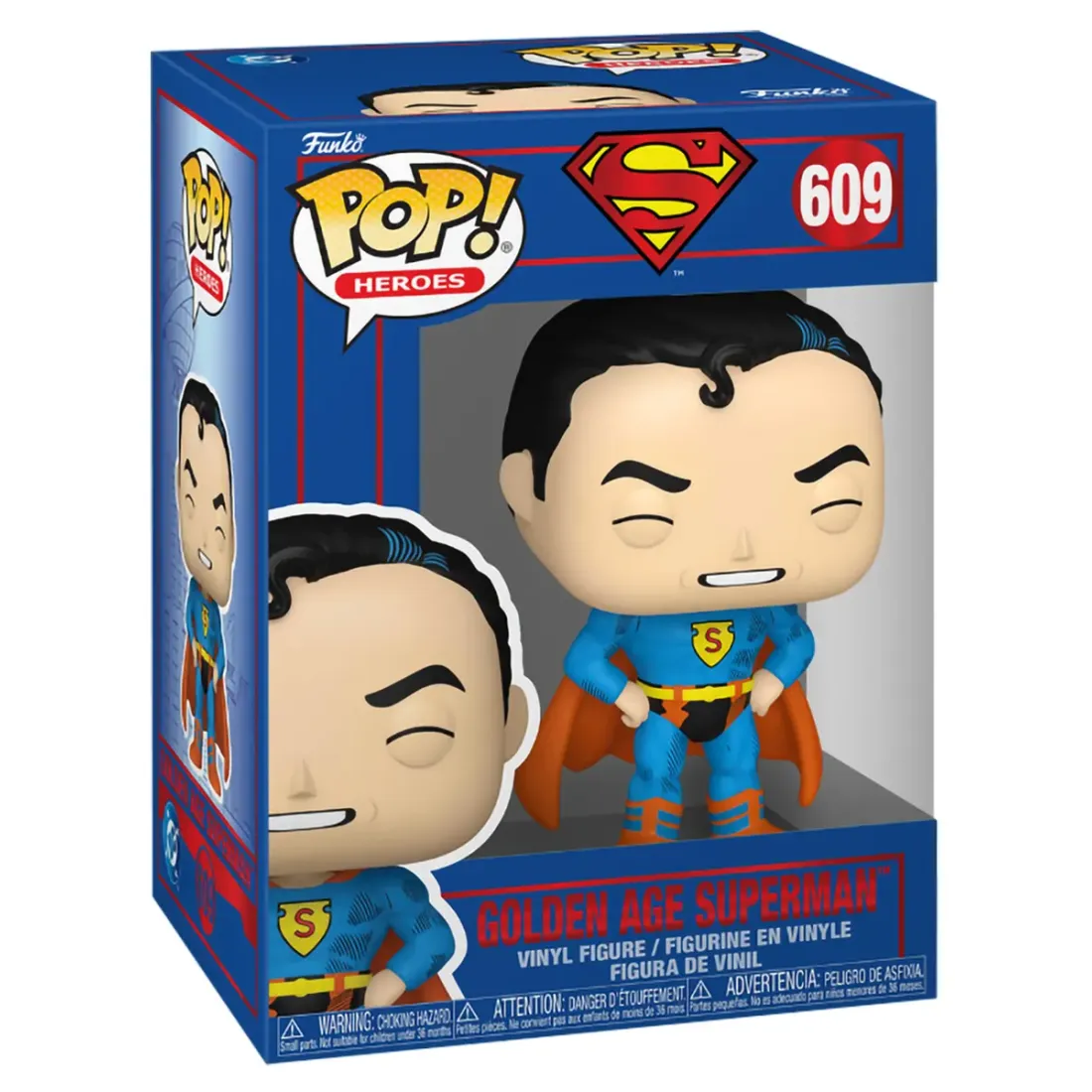 Фигурка Funko POP! Heroes DC Superman 38 Golden Age Superman (609) 86228