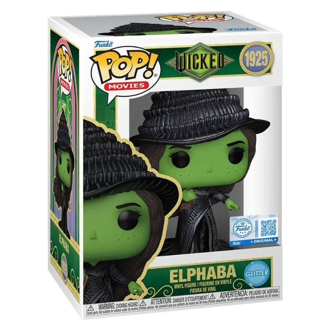 Фигурка Funko POP! Movies Wicked Part 2 Elphaba (DGLT) (Exc) (1925) 84910