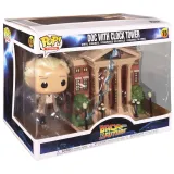 Фигурка Funko POP! Town BTTF Doc w/Clock Tower (15) 46910