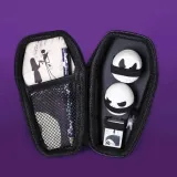 Пенал-футляр для канцелярских принадлежностей на молнии (мини-карандаш, мини-блокнот, два 3D-ластика