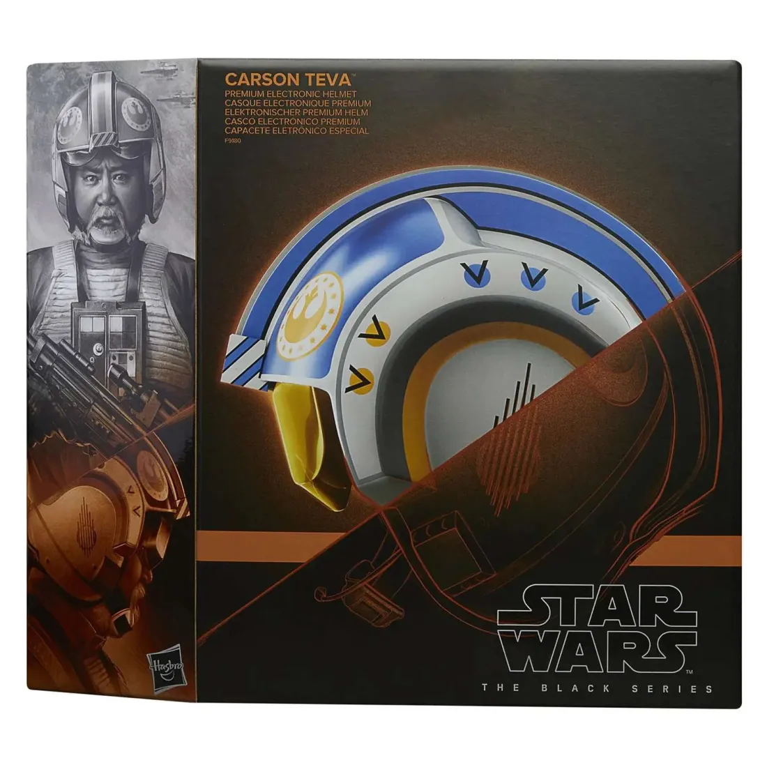 Реплика Шлем Star Wars The Black Series  Electronic Helmet Carson Teva F91805L0