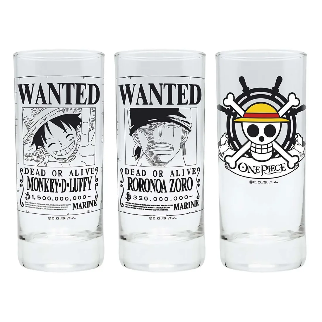 Набор стаканов One Piece 290мл 3шт ABYVER189