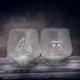 Набор стаканов One Piece Luffy & Ace Europe 300мл 2шт ABYVER285