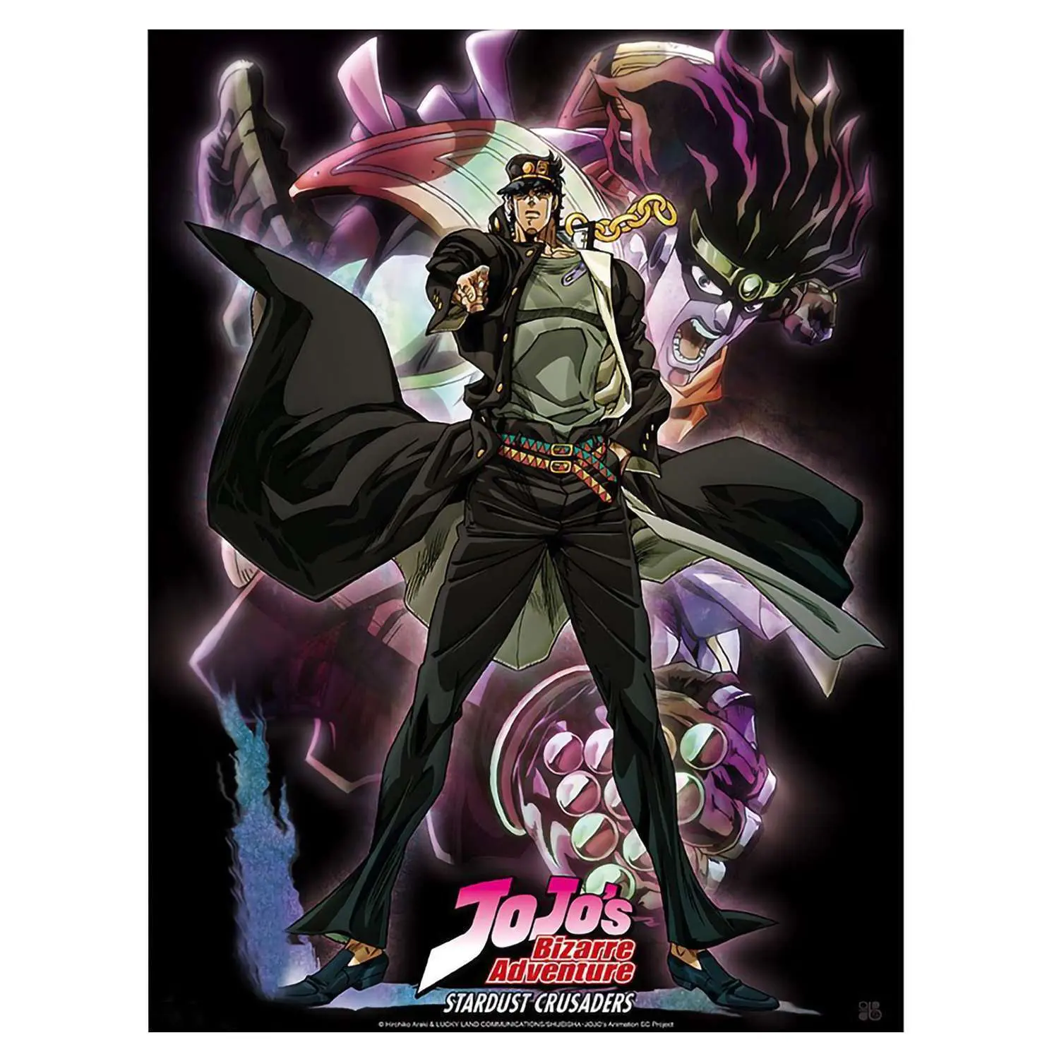 Постер Jojo's Bizarre Adventure Star Platinum 52x38 см ABYDCO501