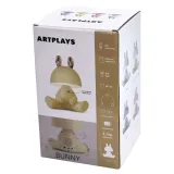 Светильник Зайчик голубой  с ушками