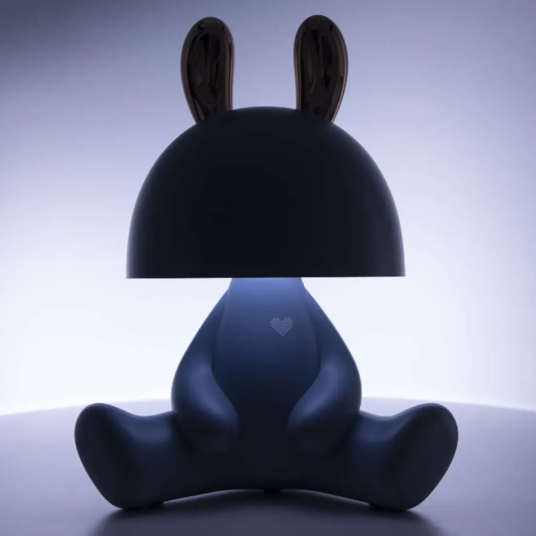 Светильник Зайчик голубой  с ушками