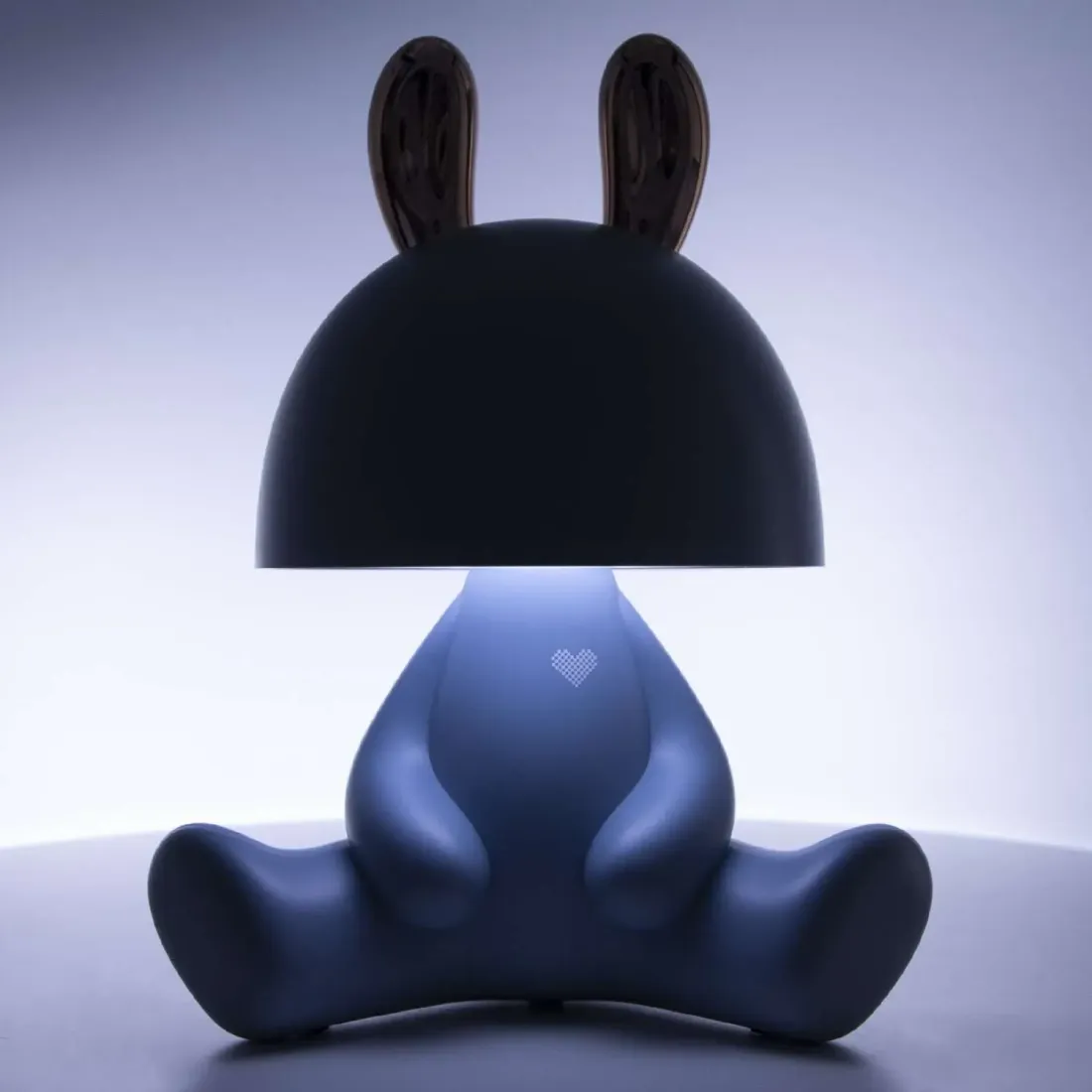 Светильник Зайчик голубой  с ушками