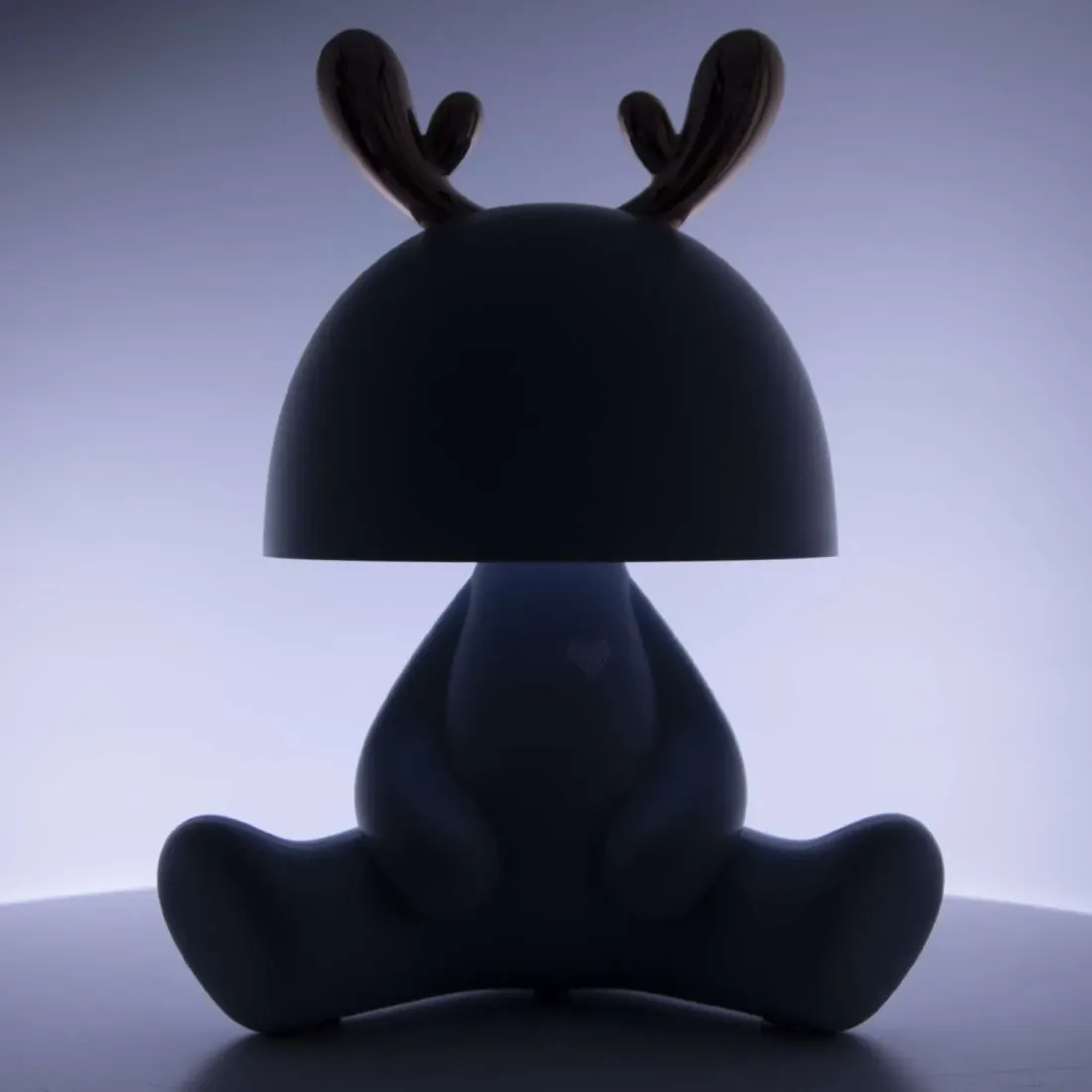 Светильник Олененок голубой