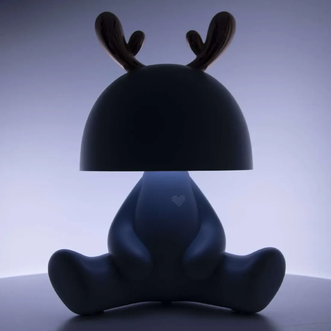 Светильник Олененок голубой