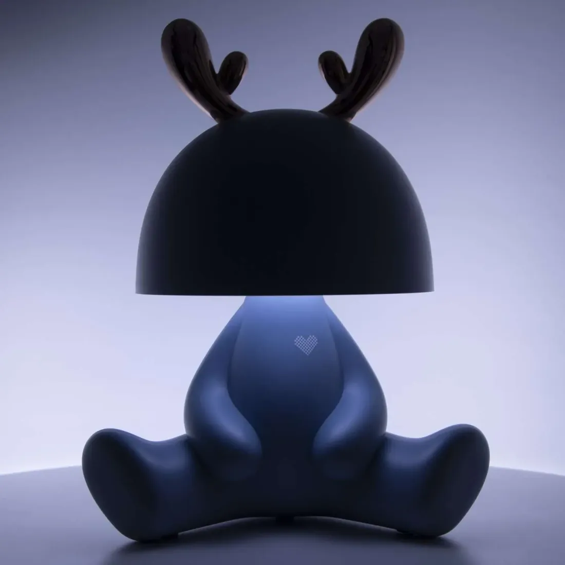 Светильник Олененок голубой