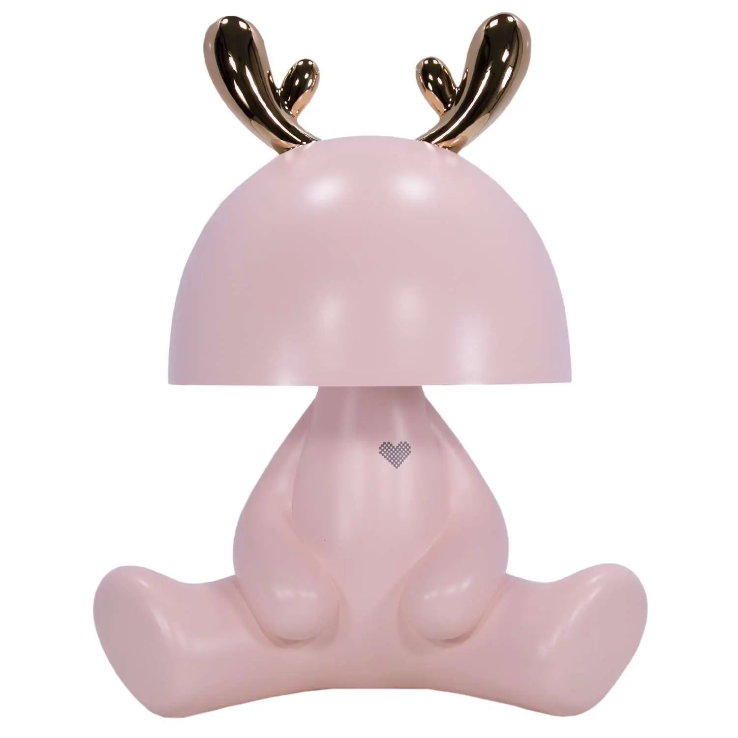 Светильник Олененок розовый