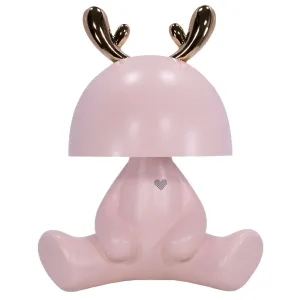 Светильник Олененок розовый