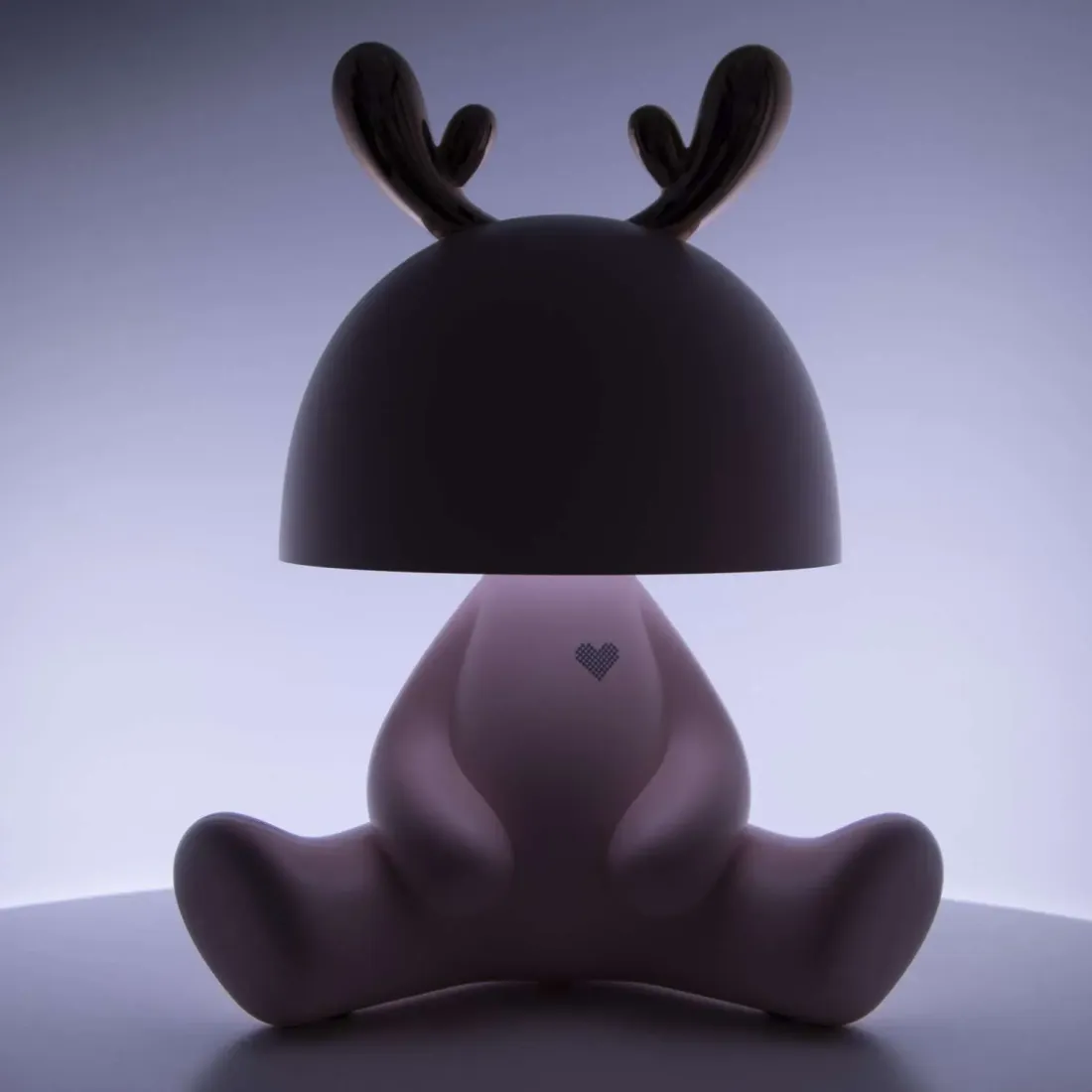 Светильник Олененок розовый