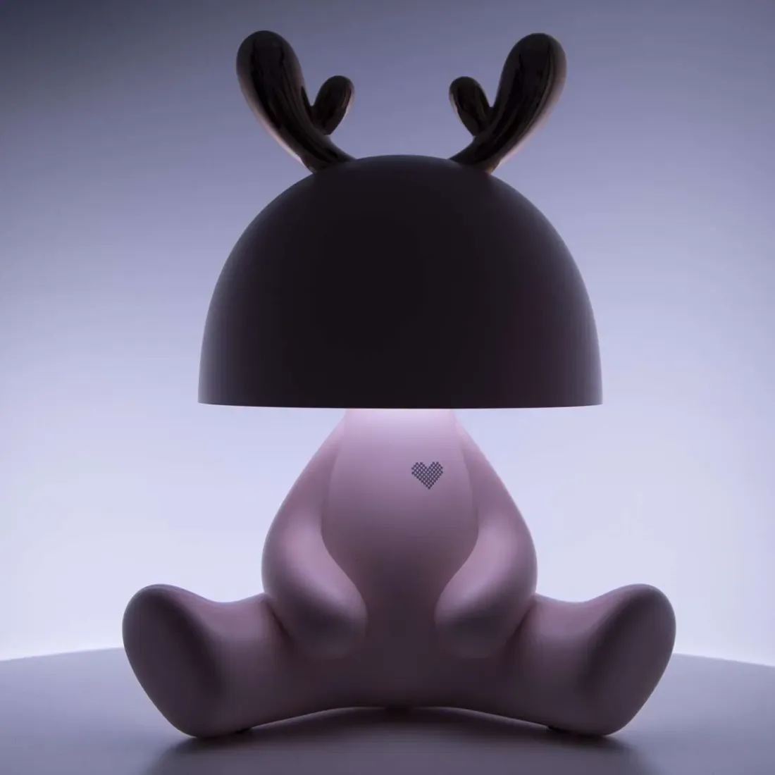 Светильник Олененок розовый