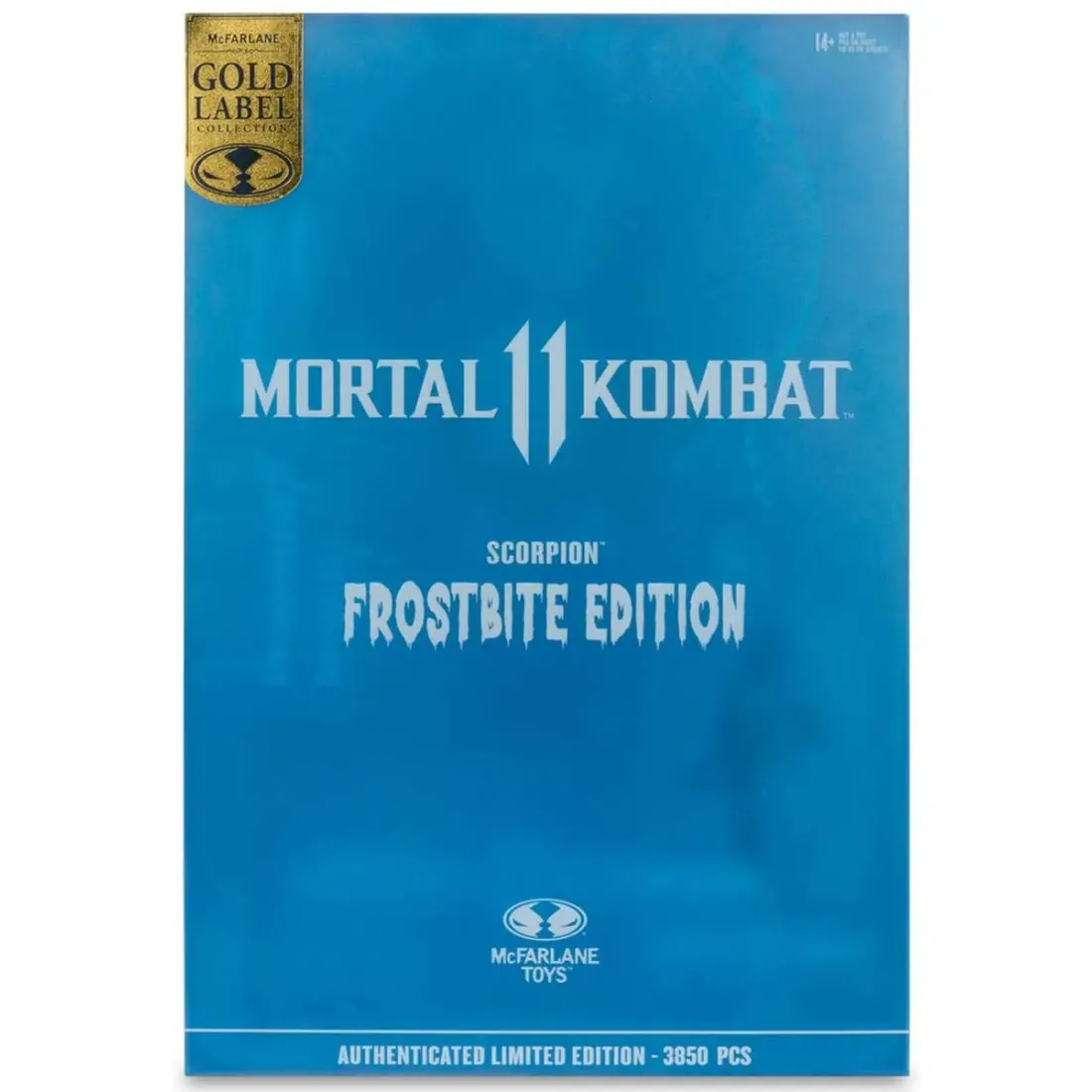 Фигурка Mortal Kombat Scorpion MK11 Frostbite Gold Label 18см 10999
