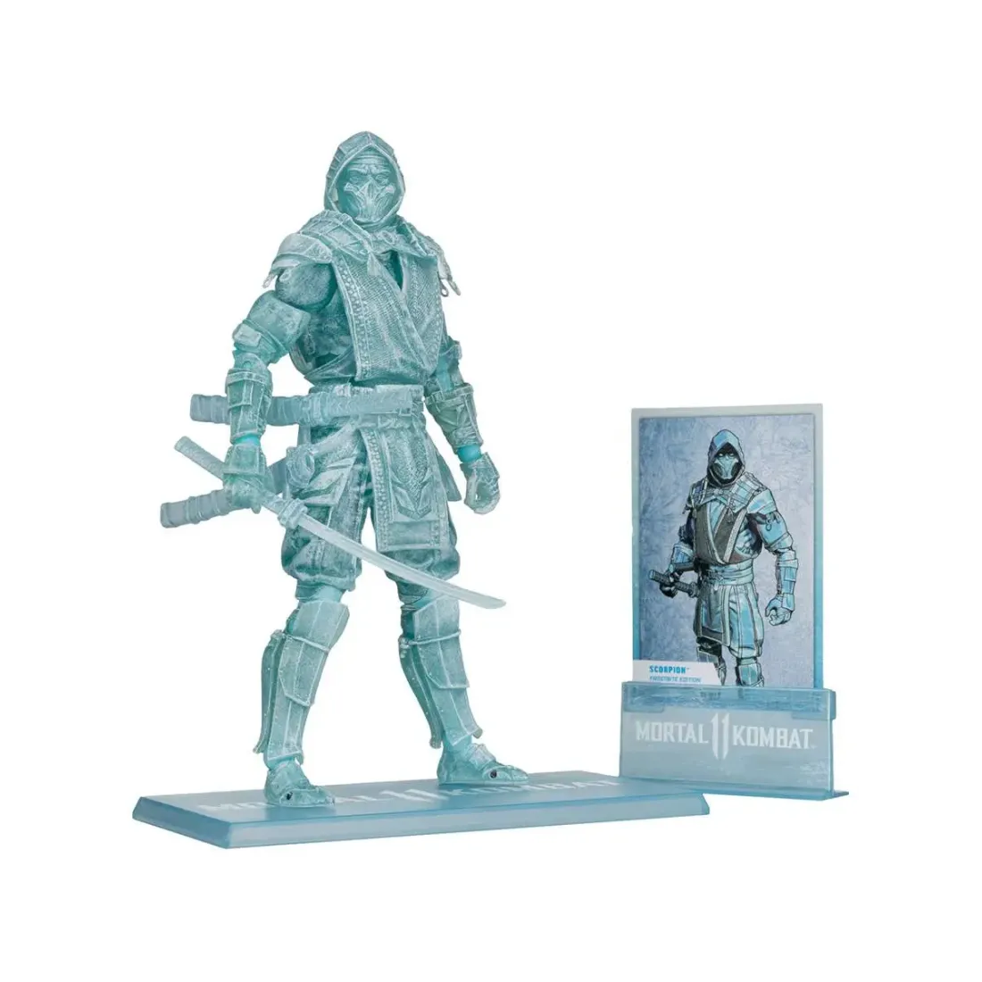 Фигурка Mortal Kombat Scorpion MK11 Frostbite Gold Label 18см 10999