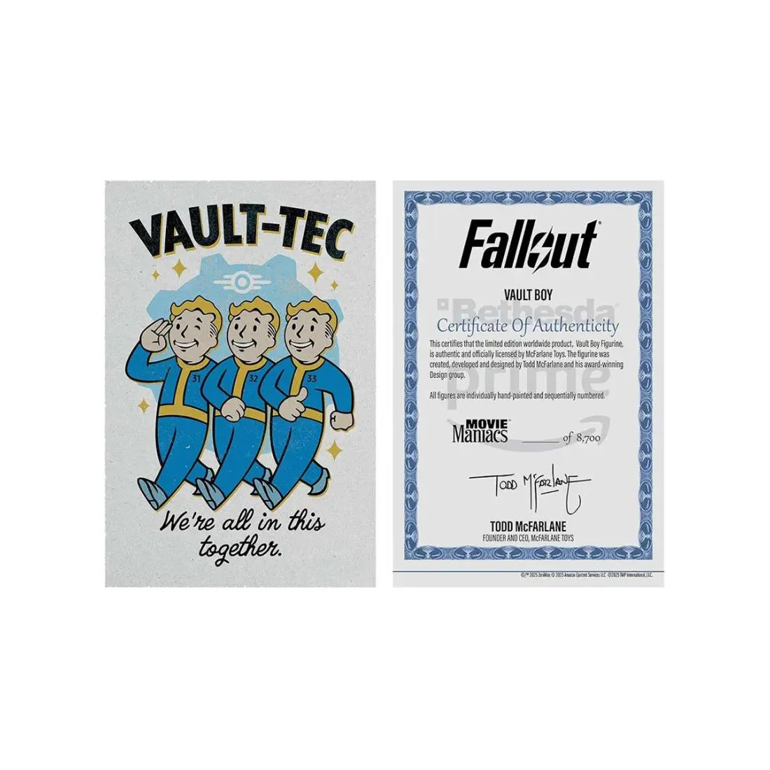 Фигурка Movie Maniacs Fallout  Vault Boy v1 15см 787926141313