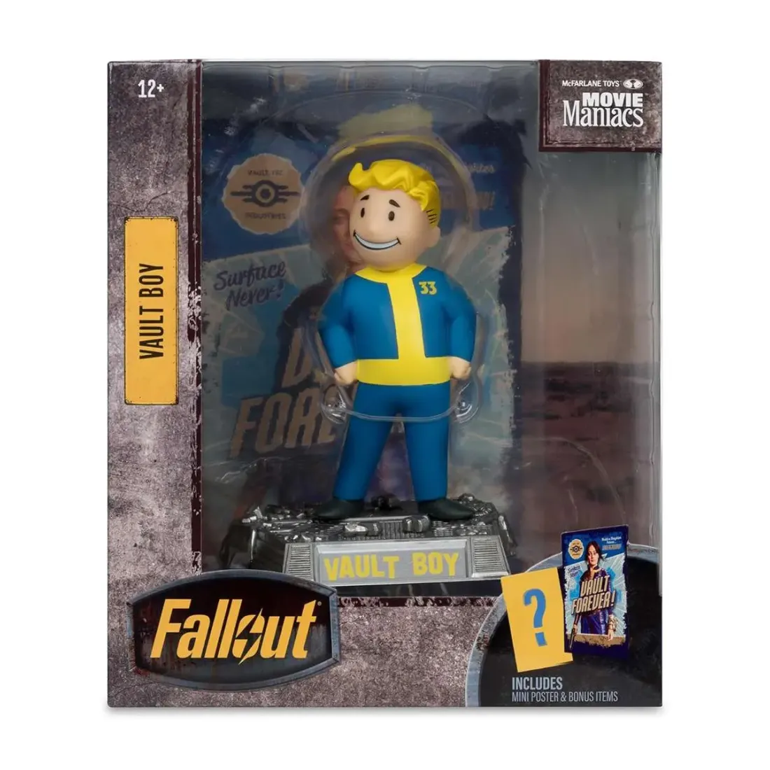 Фигурка Movie Maniacs Fallout  Vault Boy v2 15см 787926141320