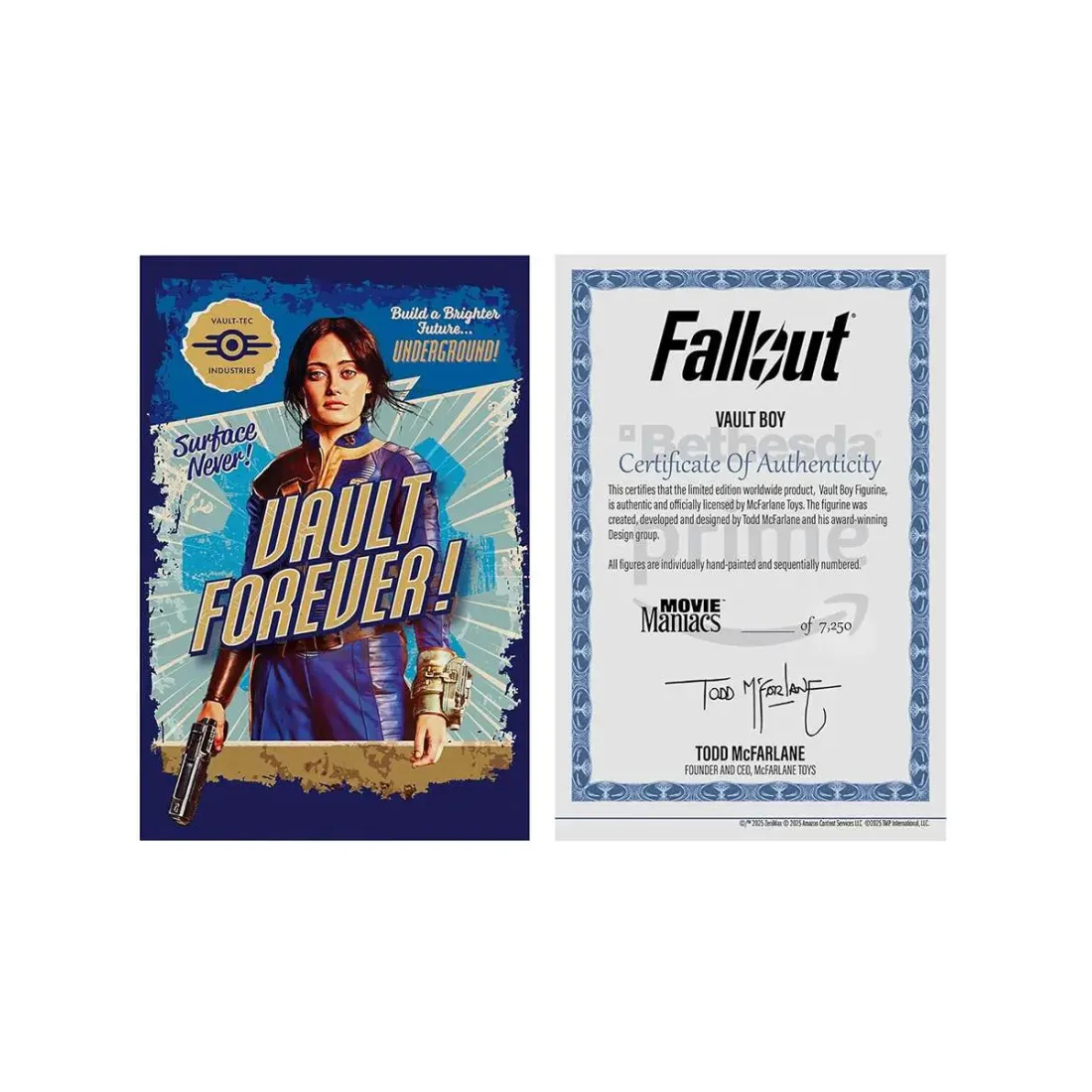 Фигурка Movie Maniacs Fallout  Vault Boy v2 15см 787926141320
