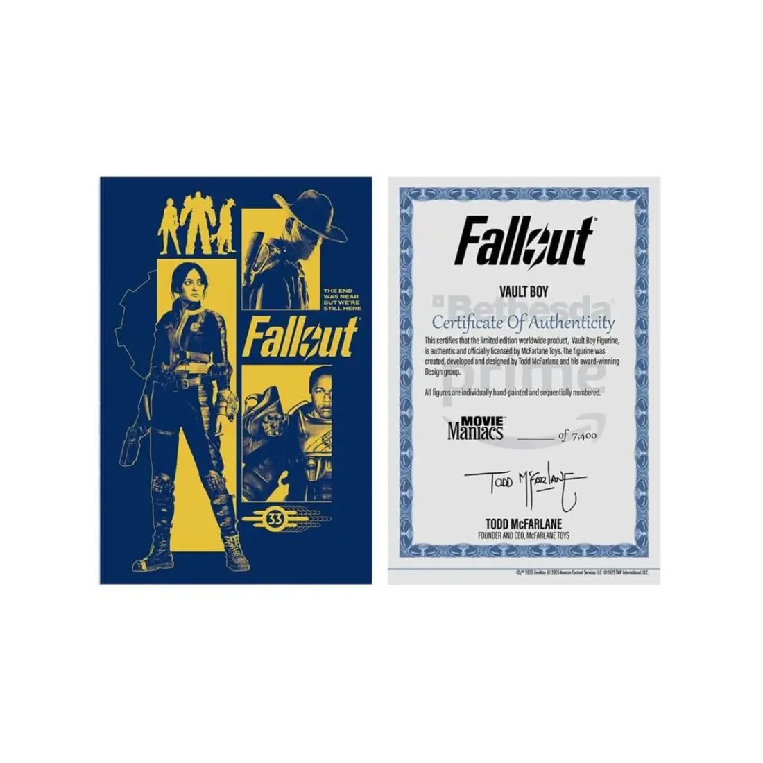 Фигурка Movie Maniacs Fallout  Vault Boy v3 15см 787926141337
