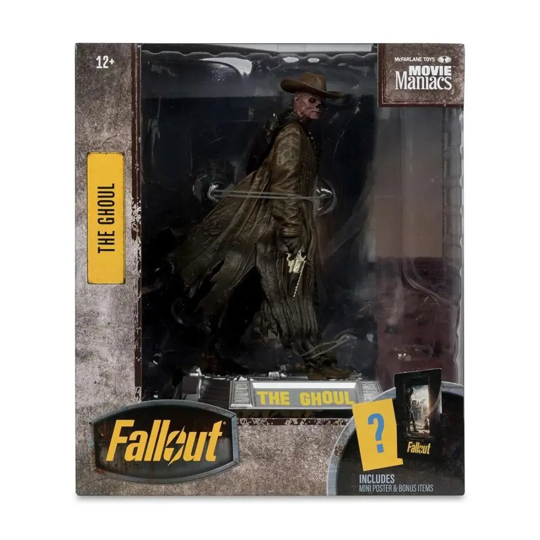 Фигурка Movie Maniacs Fallout The Ghoul WV3 SSN 2 15см 41269