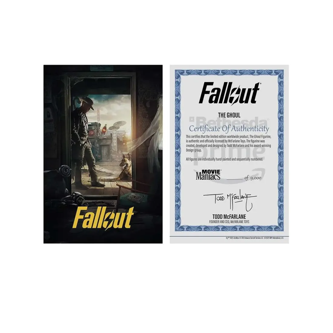 Фигурка Movie Maniacs Fallout The Ghoul WV3 SSN 2 15см 41269