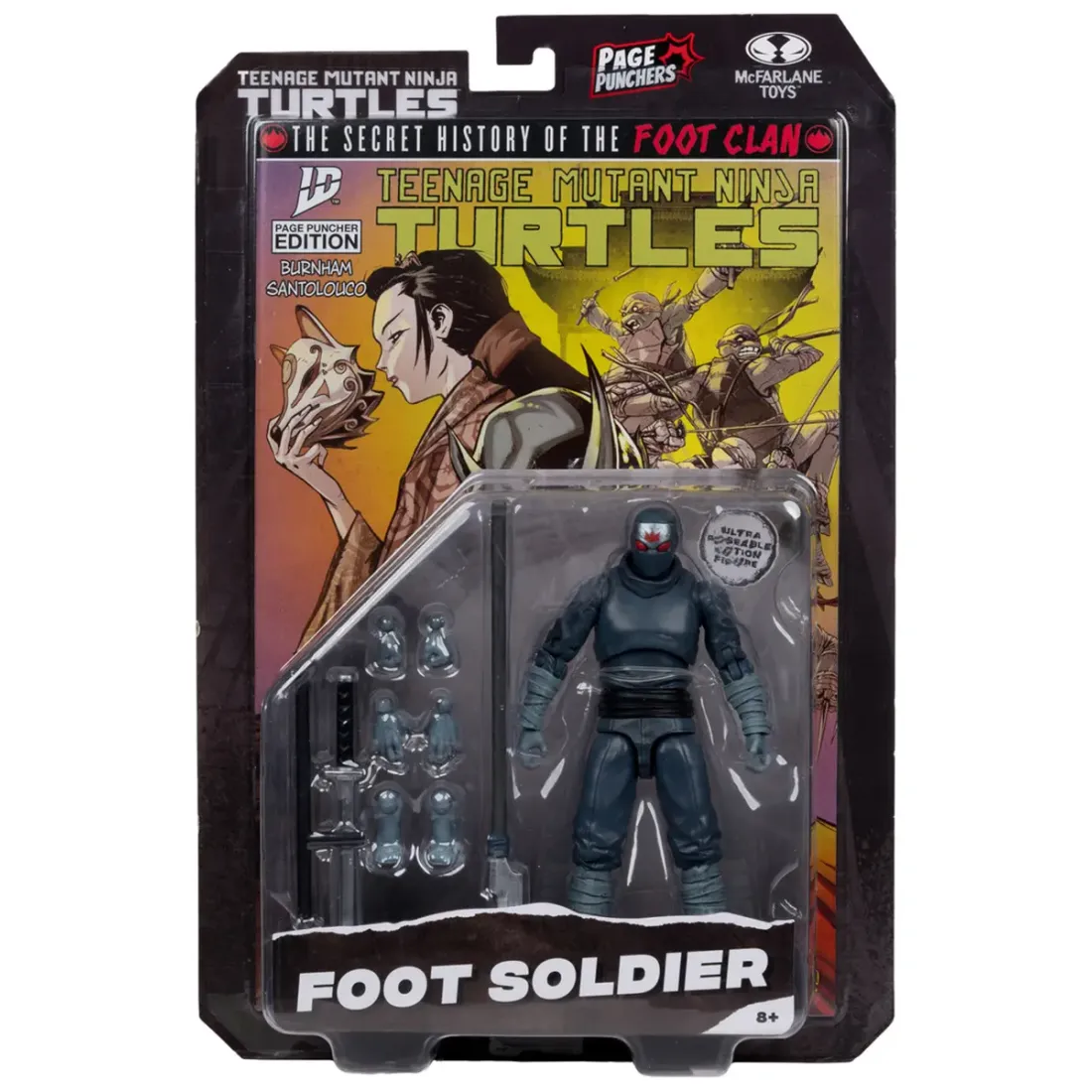 Фигурка в ассортименте Черепашки Ниндзя Foot Soldier Comic WaVe1 787926113389