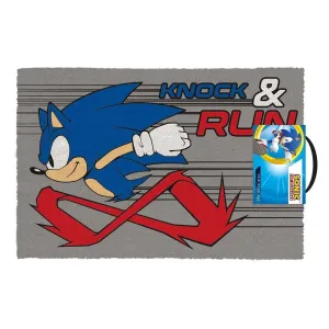 Коврик придверный Соник The Hedgehog Knock And Run GP86529