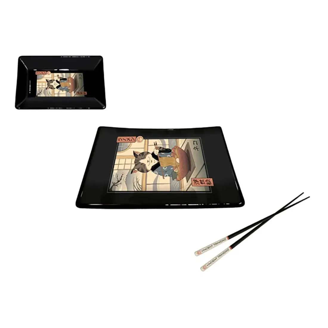 Набор для роллов и суши Vincent Trinidad Neko Ramen Ukiyo GP85783
