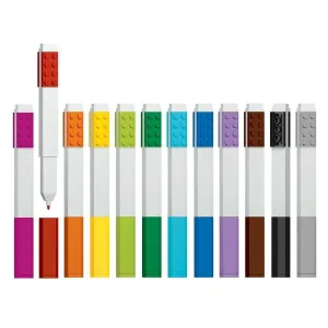 Набор цветных маркеров LEGO 12 шт 4895028516444