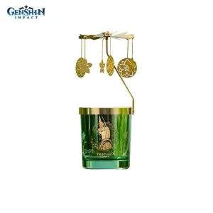 Подсвечник вращающийся Genshin Impact Тигнари Tighnari с ароматизированной свечой 6976525001720