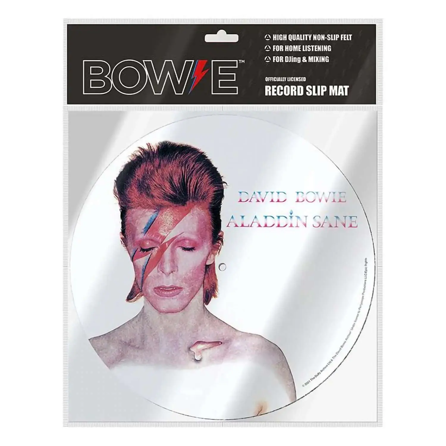 Слипмат David Bowie (Aladdin Sane) GP85851 для винилового проигрывателя