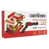 Retro Genesis 8 Bit Lasergun + 303 игры (AV, 2 проводных джойстика + пистолет Заппер)