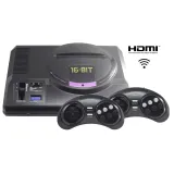 SEGA Retro Genesis HD Ultra + 225 игр (2 беспроводных 2.4ГГц джойстика, HDMI кабель)