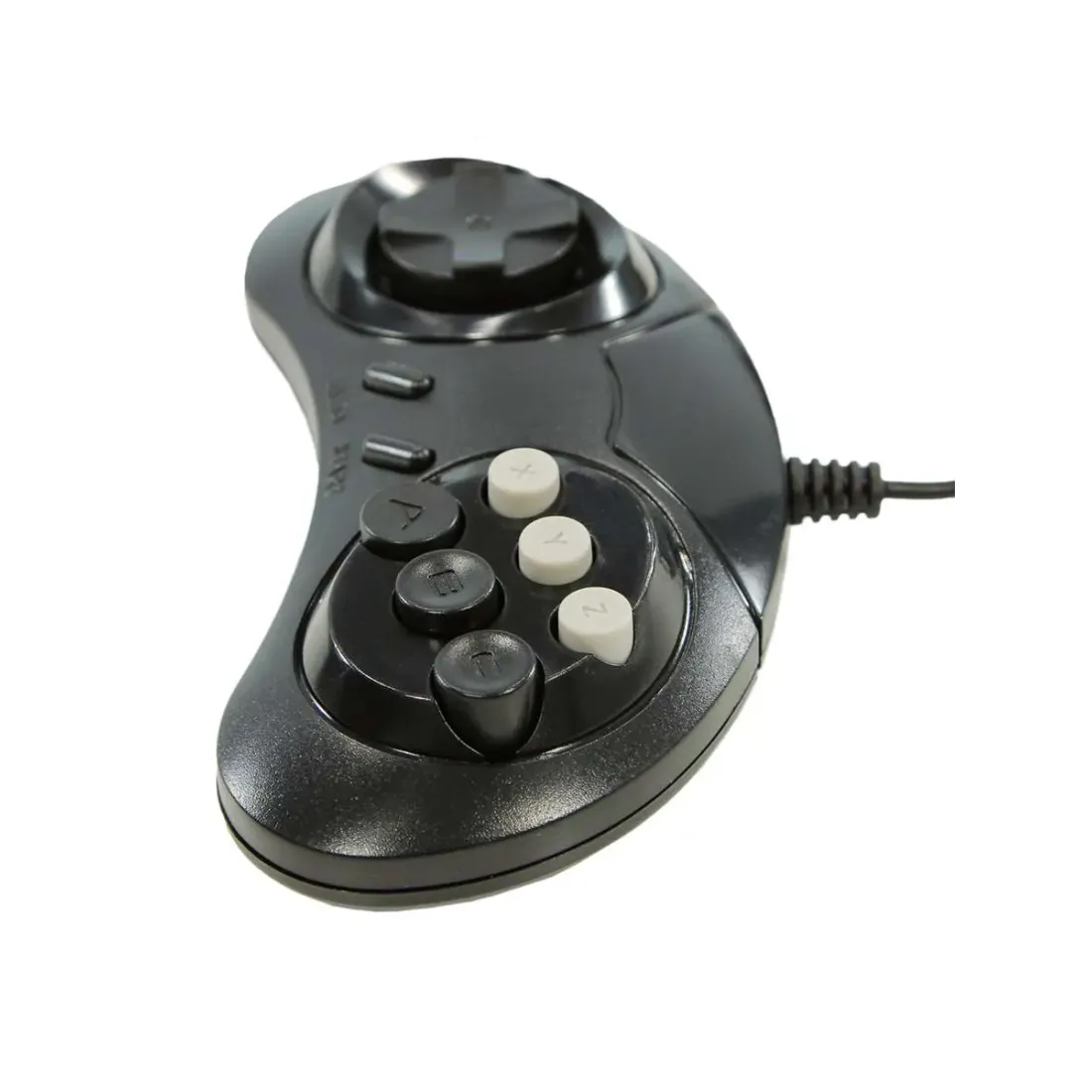 Retro Genesis Controller 8 Bit (форма Sega) джойстик проводной 9pin (без упаковки)