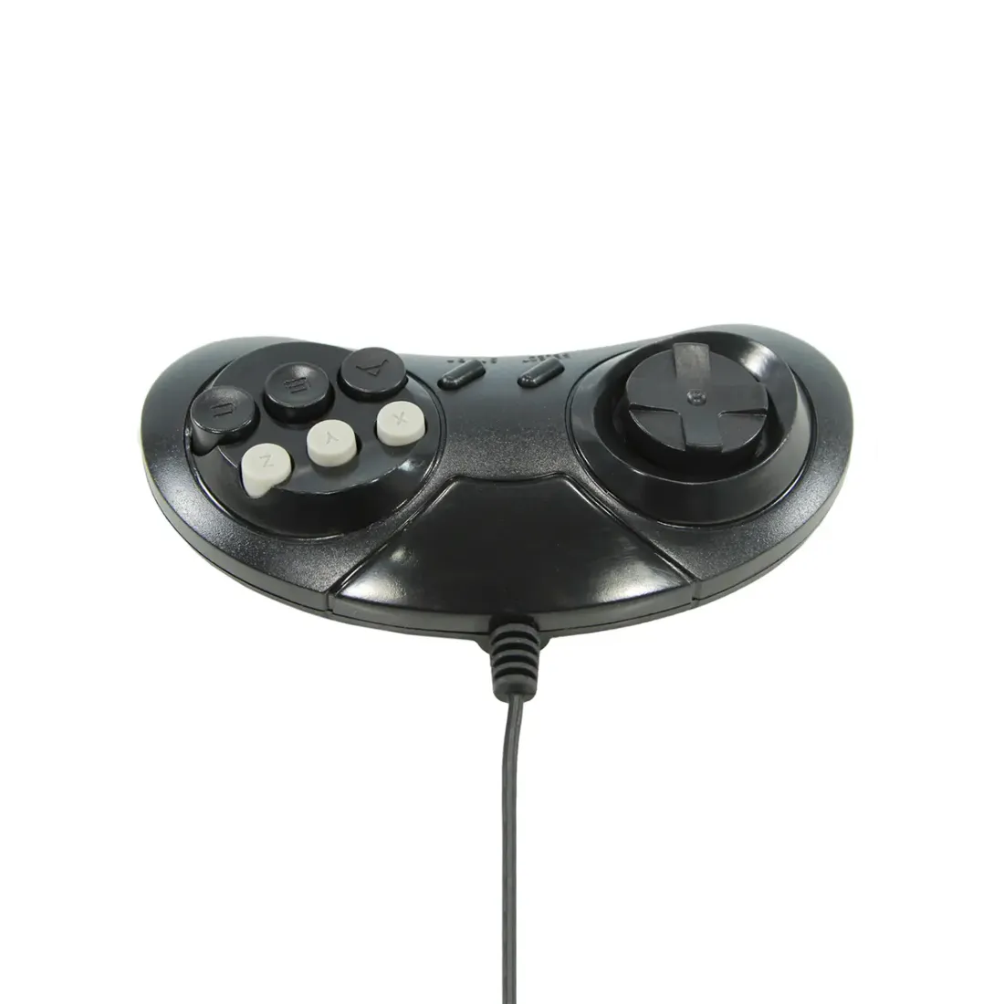 Retro Genesis Controller 8 Bit (форма Sega) джойстик проводной 9pin (без упаковки)