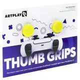Накладки Artplays Thumb Grips для DualSense PS5 (2 шт) желтые