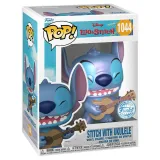 Фигурка Funko POP! Disney Lilo & Stitch Stitch w/Ukulele (PRL) (Exc) (1044) 82880