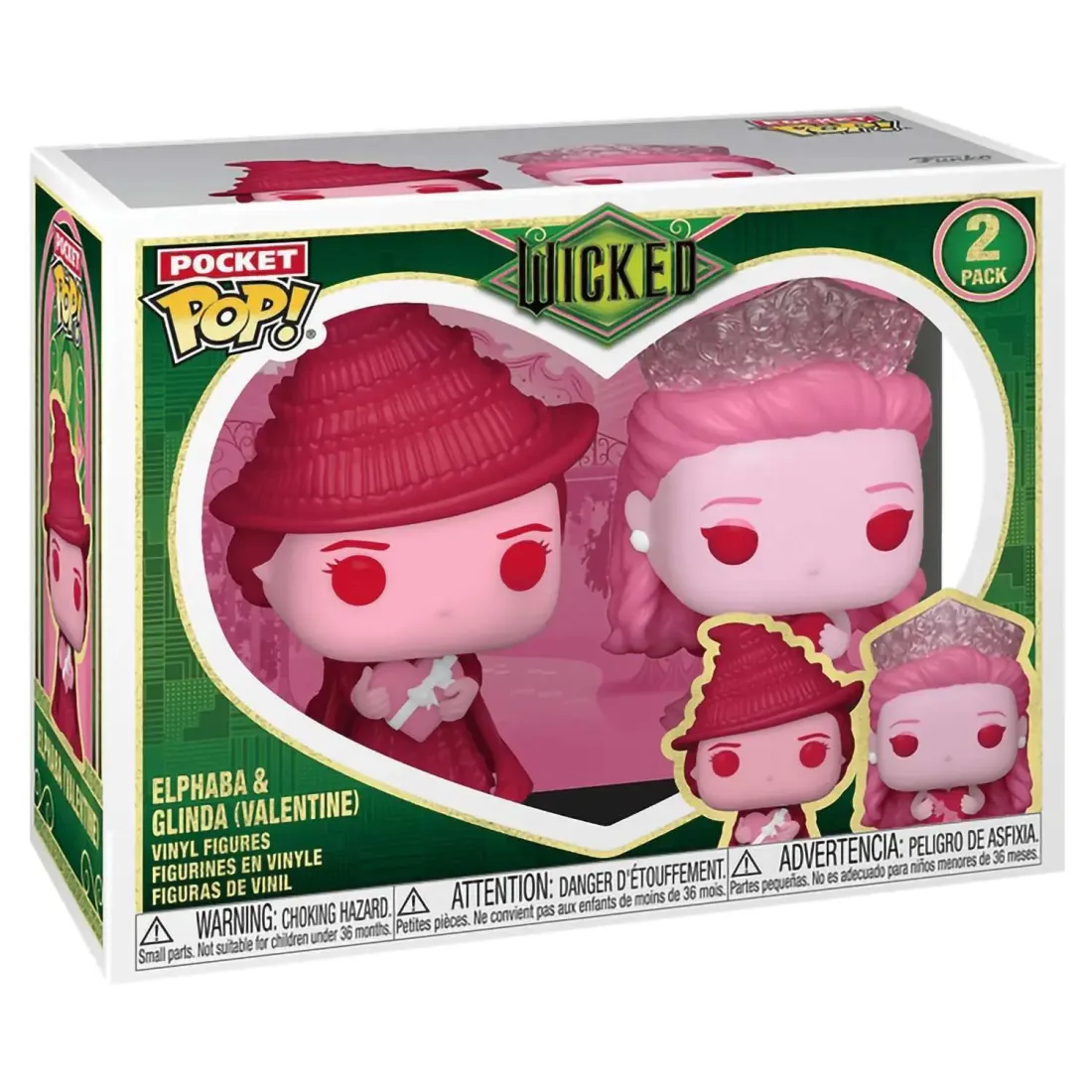 Набор подарочный Funko Pocket POP! Valentines Wicked 2PK 83097