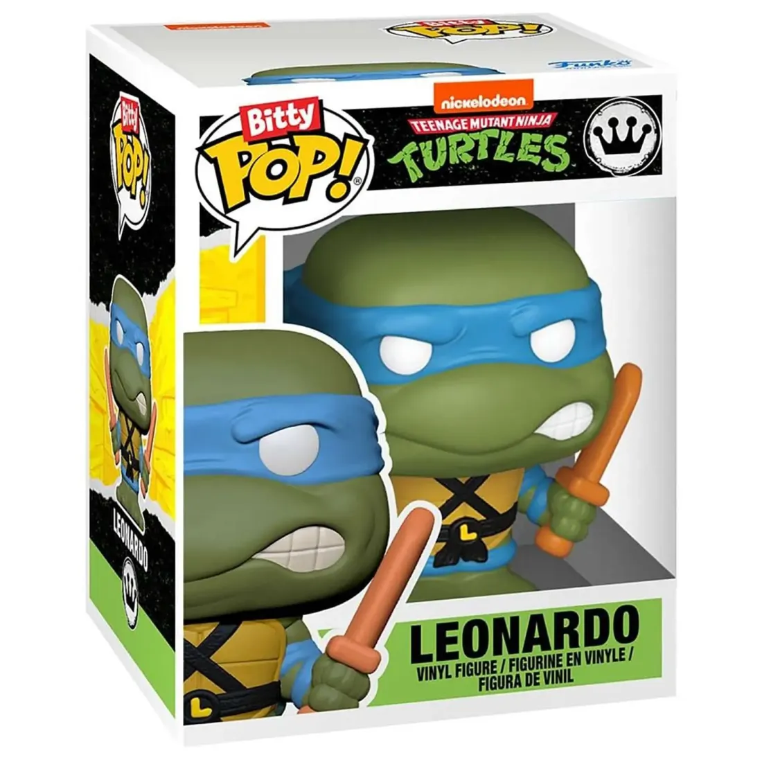 Набор Funko Bitty POP! Bitty Box TMNT Sewer Lair +2 Bitty POP! Michelangelo+Leonardo 85537