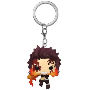 Брелок Funko Pocket POP! Demon Slayer Tanjiro Kamado (Dancing Flash) 88209