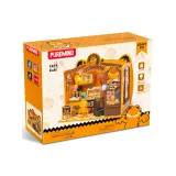 Диорама сборная с фигуркой Garfield Café 6973817323010