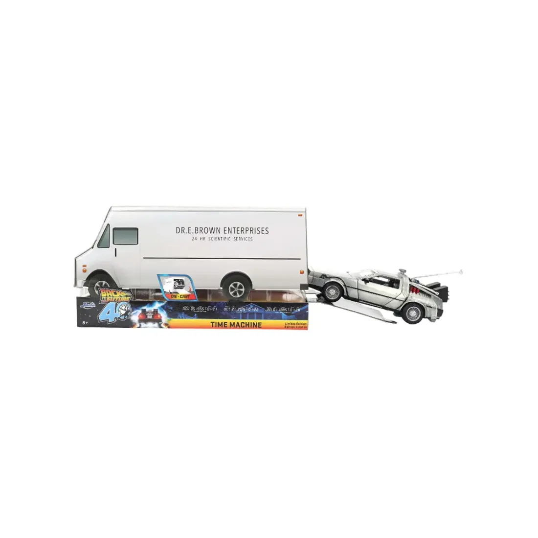 Модель Машинки 1:24 Time Machine (Back To The Future) Enterprise Truck 36849