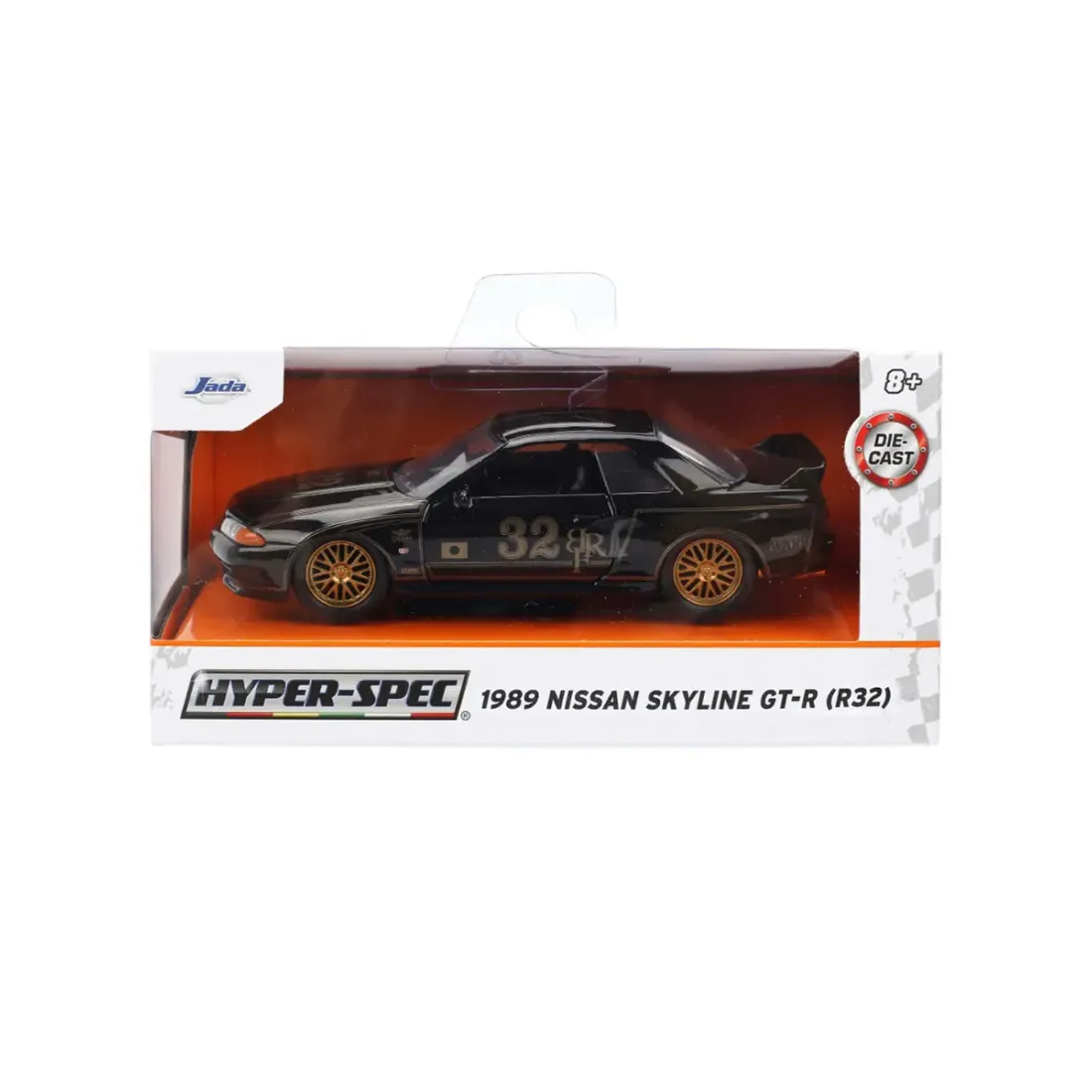 Модель Машинки 1:32 Hyperspec 1989 Nissan Skyline GT-R (R32) 36421