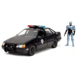 Модель Машинки c Фигуркой Hollywood Rides 1:24 1986 Ford Taurus with Robocop figure 33743