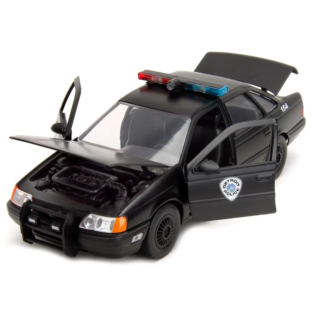 Модель Машинки c Фигуркой Hollywood Rides 1:24 1986 Ford Taurus with Robocop figure 33743