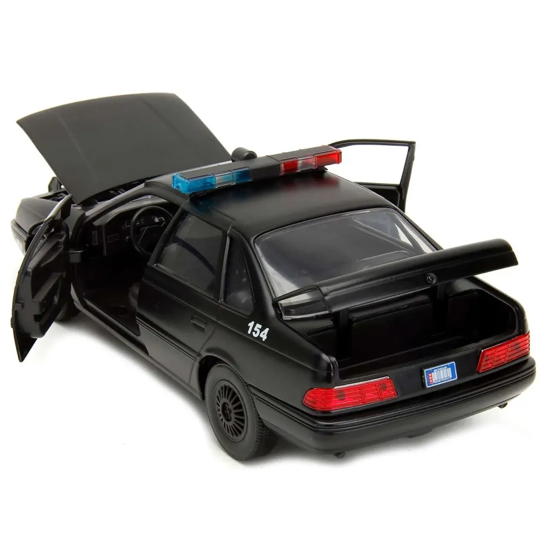 Модель Машинки c Фигуркой Hollywood Rides 1:24 1986 Ford Taurus with Robocop figure 33743