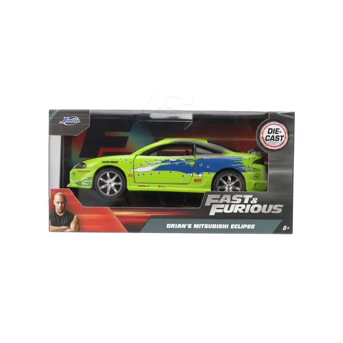 Модель Машинки Форсаж 1:32 FF 1995 Mitsubishi Eclipse New ver. 36356