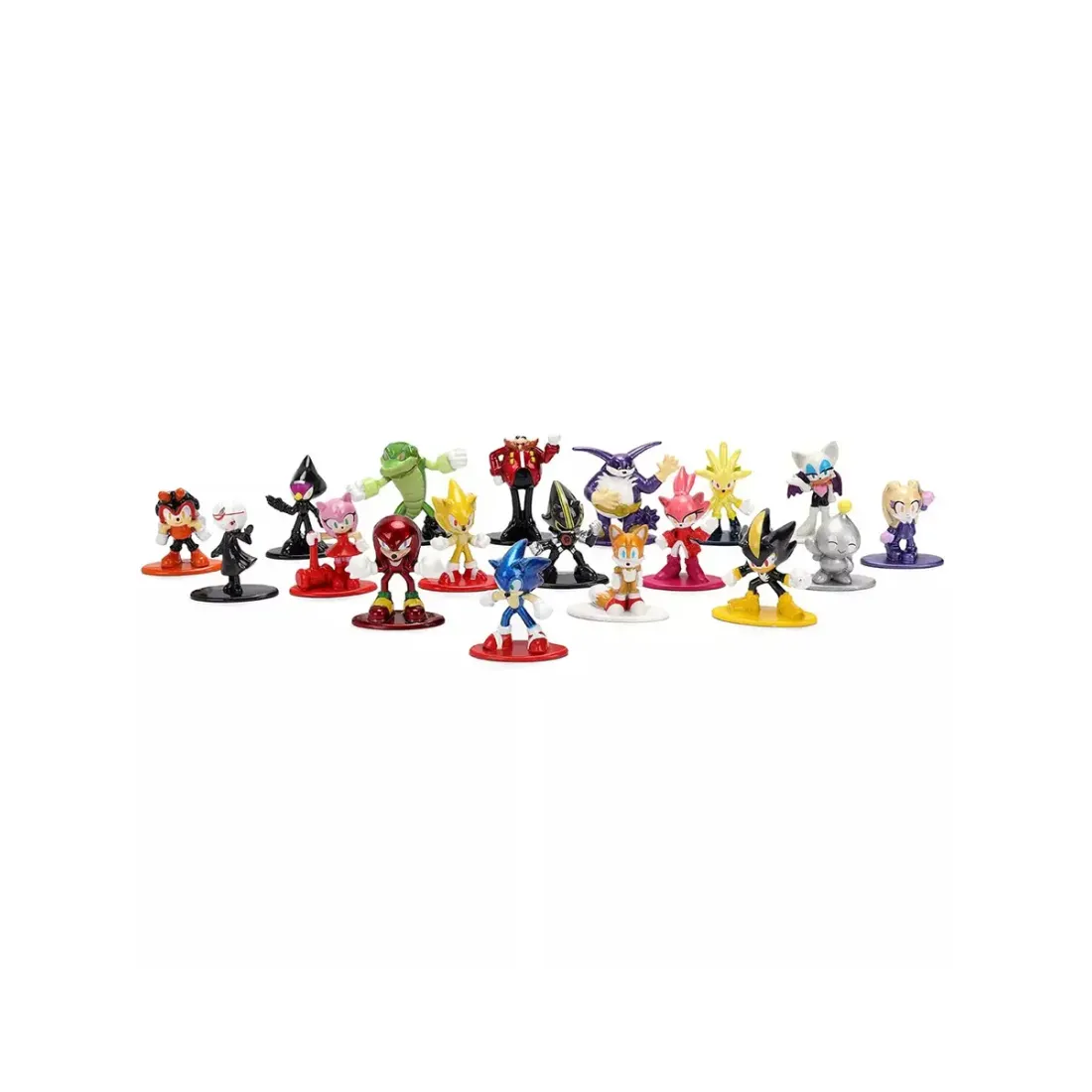Набор фигурок Nano Sonic The Hedgehog 18шт Wave 2 1.65